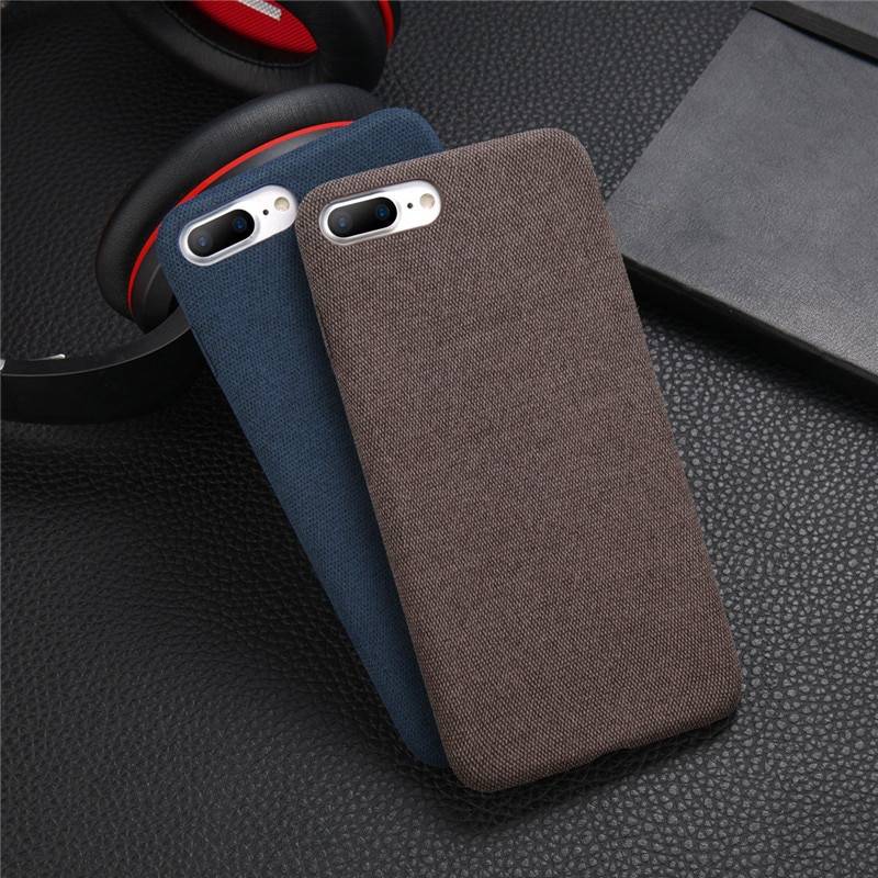 Burlap Textured Soft Phone Case for iPhone - Xy Malls